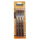Set 3 Tenedores Tramontina Mango Madera