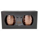 Set Vaso Cobre Moscow Mule Acero Inoxidable