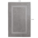 Piso Signature 50x80 cm Algodon Gris