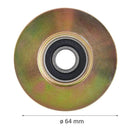 Rueda Para Porton Al Piso 64 Mm