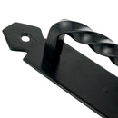 Manilla con placa negro 7