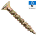 Tornillo Turbo Screw Madera Cabeza Phillips Madera 1-1/4 P.