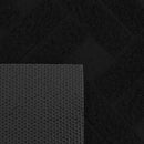 Limpiapies Texture Negro 38X57 Cm Polipropileno Negro