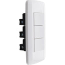 Interruptor triple 9/32 10 A Blanco