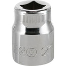 Dado poligonal 1/2x21 mm acero