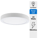 Panel LED circular 31,5 cm 24 W luz dia