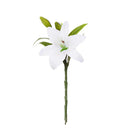 Flor Artificial Lilium 38 Cm Blanco
