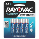 Pilas Alcalinas Rayovac Aax4