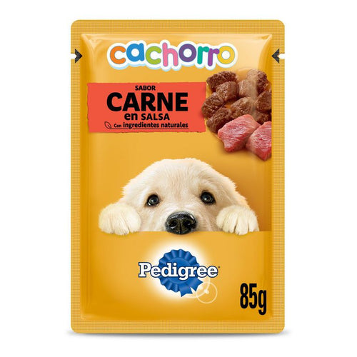 Alimento Humedo para Perro Cachorro Carne 0.1 kg