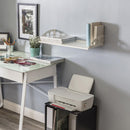 Repisa Clic Mattise Metal 1 Nivel(Es) 60X10.5X20 Cm Blanco