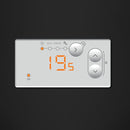 Estufa Electrica 1000 W Conveccion Atlantic F121 Blanco