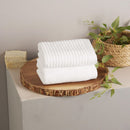 Set De Toallas Visita 500 Gr Algodon 40X70 Cm Blanco