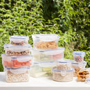 Contenedor De Alimentos Redondo Plastico 220 Ml