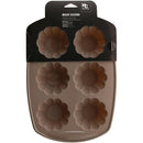 Molde 6 Cavidades Queques Taupe