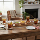 Set 4 Recipientes Con Bandeja Madera Soft Boho