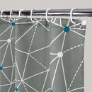 Cortina de bano Geo Line 178x180 cm