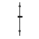 Barra Ducha 66 cm Ajustable Negra