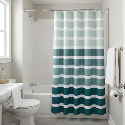 Cortina de bano Stripe 178x180 cm