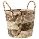 Canasto Decorativo Hierba Marina 30X25 Cm Hogar Almacenaje