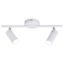 Barra Led Lanark 2 Luces Plastico Blanco