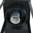 Farol de muro 60 W negro