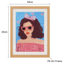 Cuadro Girl 33x43 cm
