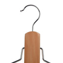 Colgador para ahorro de espacio madera natural