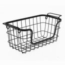 Canasto Metal Negro Apilab Pdq