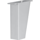 Pata inclinada abs aluminio 120 mm