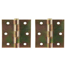 Set Bisagras L84 3,5"x3,5" Zincado 2 un