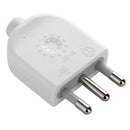 Enchufe Macho Volante 16A 2P+T Blanco