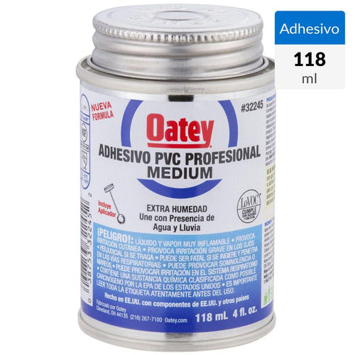 Adhesivo Pvc 118 Ml Humedad Profesional