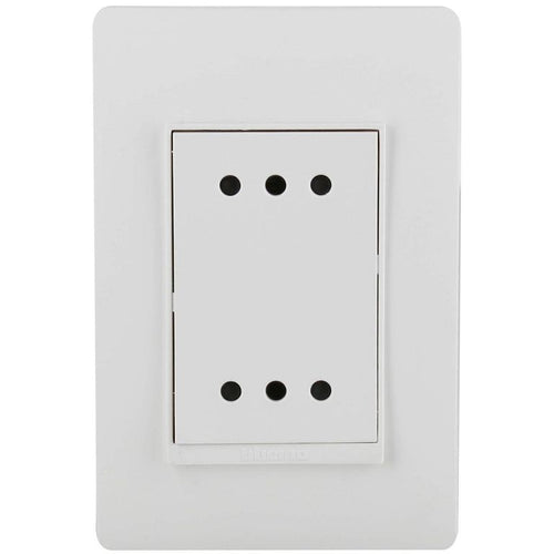 Enchufe 10A Duplex Luzica Bco