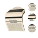 Aplique Solar Con Sensor Trio 2 W Ip 44 200 Lm Luz Calida