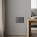 Enchufe simple 10A armado S32 grey