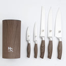 Set Cuchillos 5 Unidades Acero inoxidable