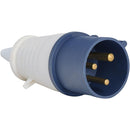 Enchufe industrial macho volante 32 A 2P+T 220V IP44
