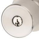 Cerradura de pomo dormitorio acero inoxidable