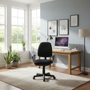 Silla Pc Textil Negro