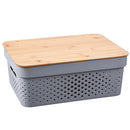 Set 2 Cajas 26.7x18.3x35.9 cm 11 cm3 Blanco