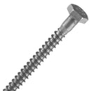 Tornillo Tirafondo Madera 2-1/2 Pulg 1/4 Pulg 10 Unidad(Es)