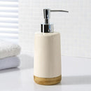 Dispensador De Jabon Bambu Beige