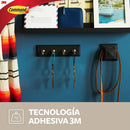 Colgador de Llaves Plastico Negro