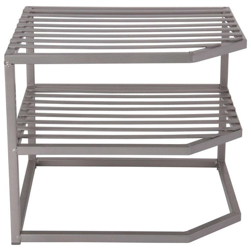 Repisa Esquinero Para Mueble Cocina 25.5X1.5X26 Cm Acero