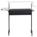 Parrilla A Carbon Con Roldana Metal