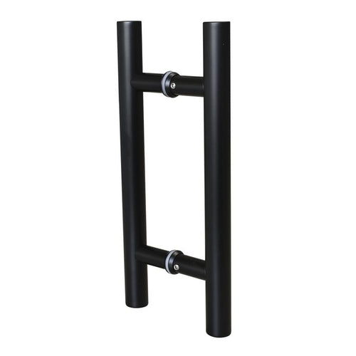 Manillon H acero inoxidable 65 cm negro