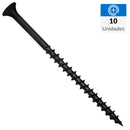 Tornillo Autoperforante Yeso-Carton 2-1/2 Pulg 6 Mm 10 U.