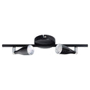 Barra Led Novo 2 Luces Plastico Negro