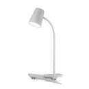 Lampara De Escritorio Kiss Blanco 5.5X46 Cm