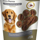 Snack perro charqui pechuga de pato 100 gr